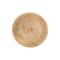 Hello Honey® 9.75" Ridged Mango Wood Footed Bowl